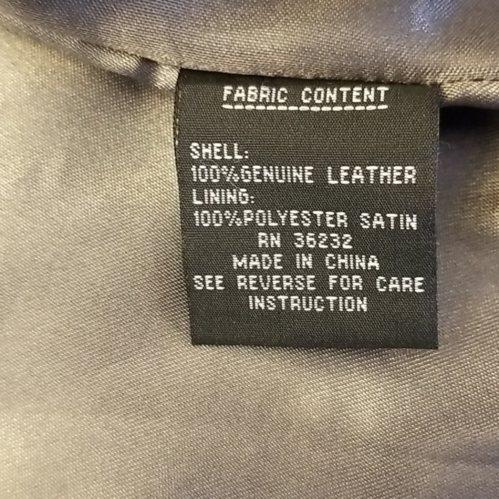 Gray Leather Jacket - image 4